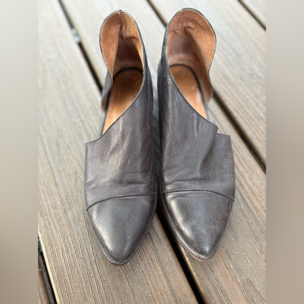 Free People Dark Brown Flats